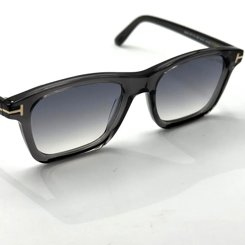 Tom Ford Sunglasses Barron TF1179 20B Gray Square Frame Gray Gradient Lens 54mm